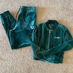 True Religion Velour Set